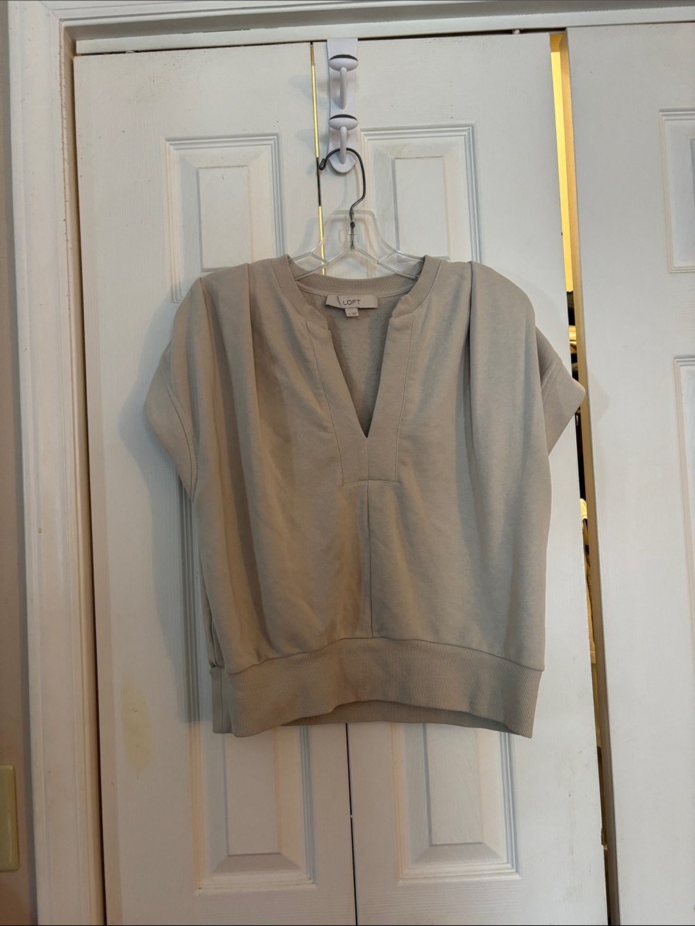 LOFT cream top